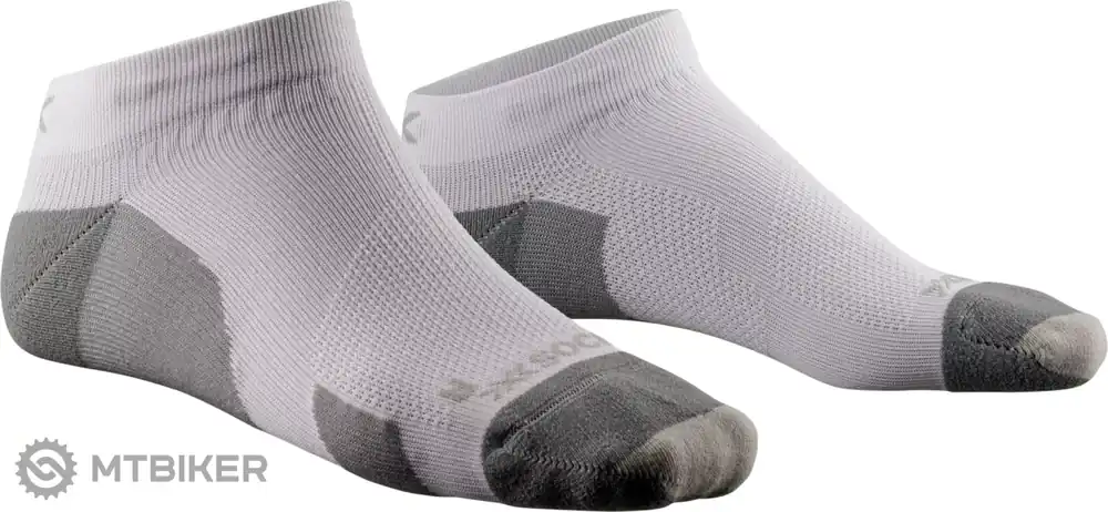 X-BIONIC X-SOCKS RUN DISCOVER LOW CUT běžecké ponožky, bílá/šedá Novinka