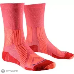 X-BIONIC X-SOCKS BIKE EXPERT MERINO ponožky, červená Poslední Šance