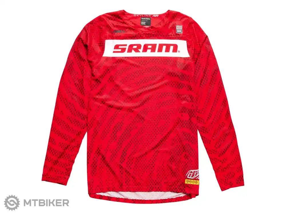 Troy Lee Designs Skyline Air SRAM dres, fiery red Pouze Dnes