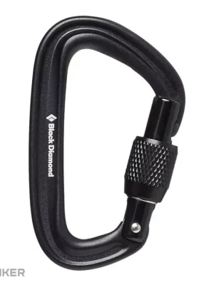Nová Kolekce Black Diamond LITEFORGE SCREWGATE karabina, černá
