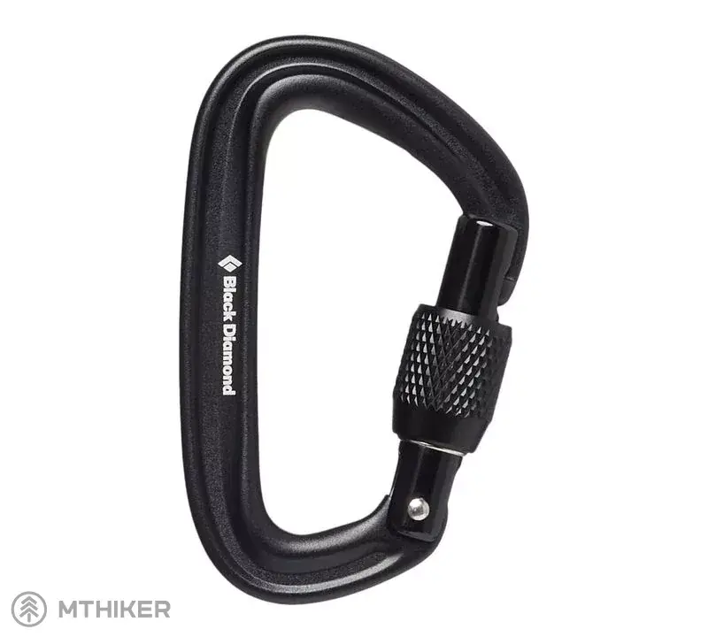 Nová Kolekce Black Diamond LITEFORGE SCREWGATE karabina, černá