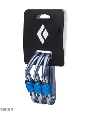 Ihned K Objednání Black Diamond HotForge Screwgate set karabin, 3-pack, šedá