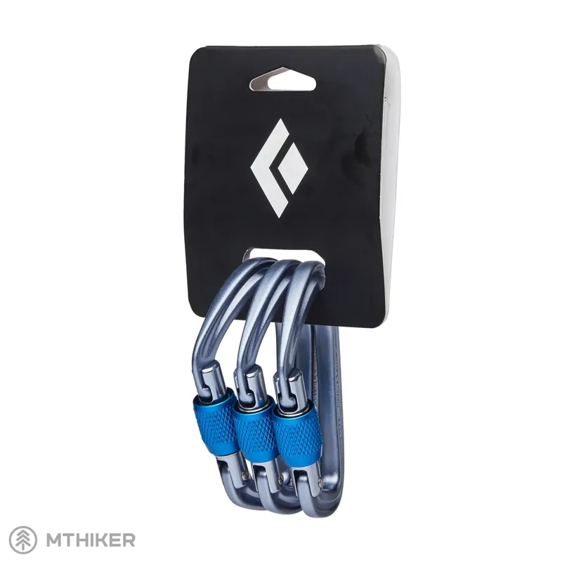Ihned K Objednání Black Diamond HotForge Screwgate set karabin, 3-pack, šedá