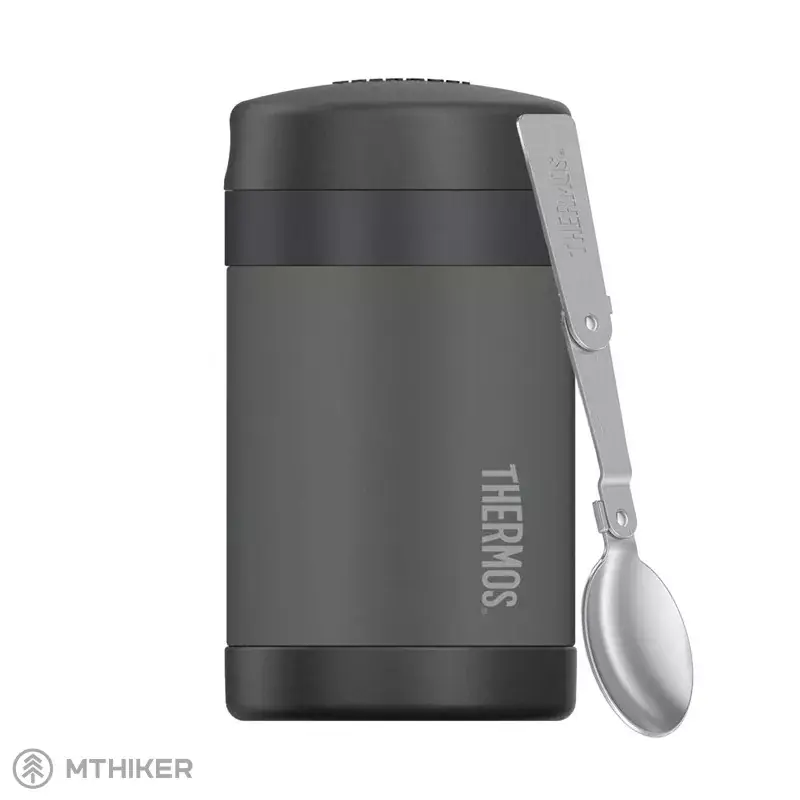 Aktuální Thermos Dětská termoska na jídlo se lžící, 470 ml, černá