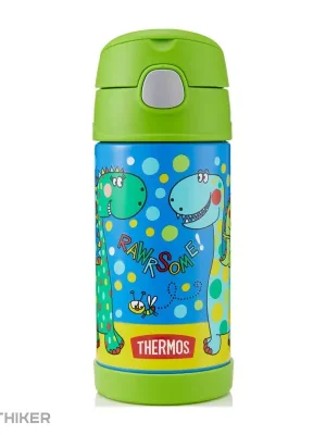 Must-Have THERMOS Dětská termoska s brčkem, dinosaurus