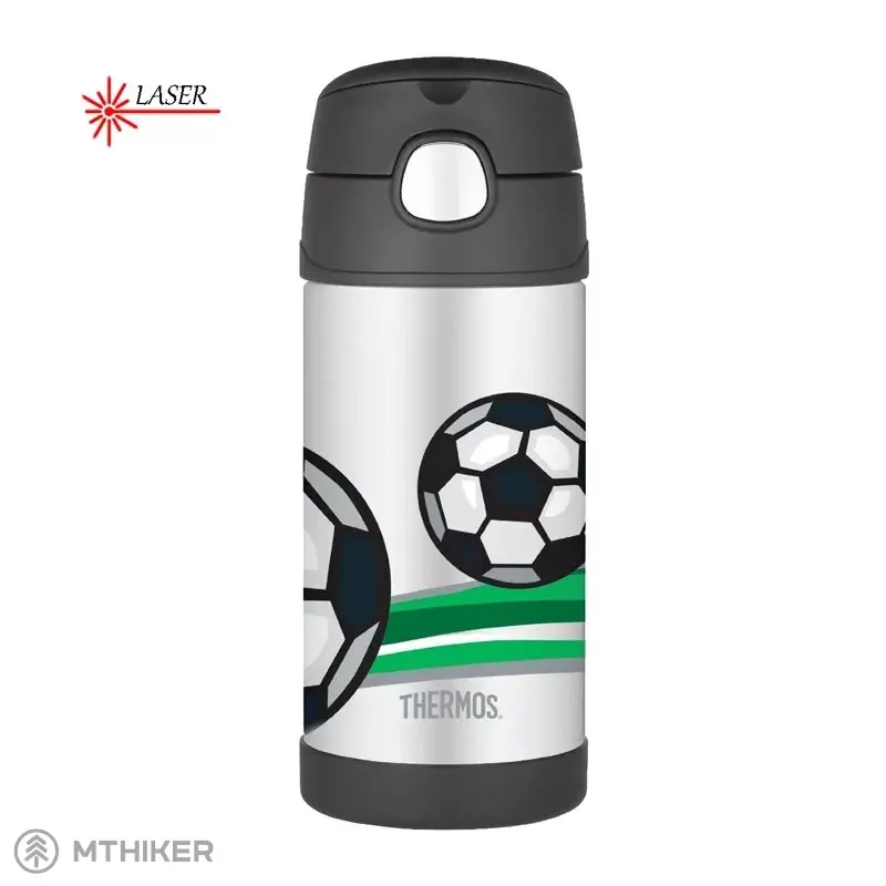 Akční Cena Thermos dětská termoska s brčkem, 355 ml, fotbal
