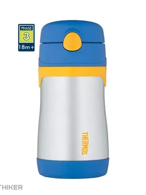 Poslední Šance Thermos Foogo kojenecká termoska, 290 ml, modrá
