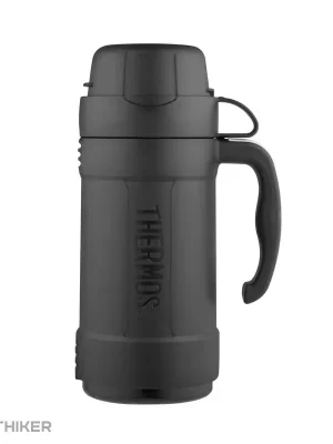 Thermos skleněná termoska, černá Poslední Šance