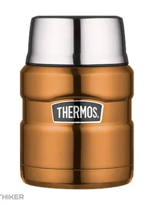 Thermos Termoska na jídlo se šálkem a skládací lžící, 470 ml, měděná Ihned K Objednání