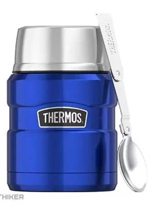 Výhodná Nabídka Thermos Style termoska na jídlo, 410 ml, modrá