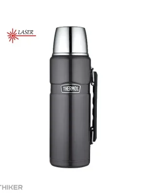 Thermos termoska, 1.2 l, metalická šedá Levný