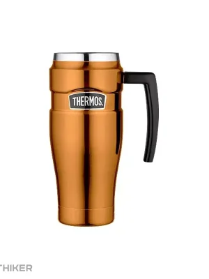 Vrácení Zdarma Thermos vodotěsný termohrnek, 470 ml, měděná