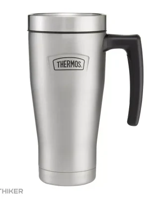 Thermos vodotěsný termohrnek s držadlem, 470 ml, nerez Vysoce Kvalitní