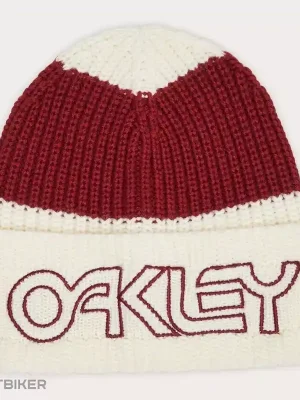 Hit Sezóny Oakley TNP DEEP CUFF čepice, Artic white/iron red