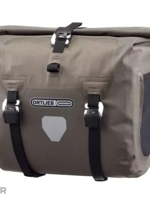Autentický ORTLEB Handlebar-Pack QR taška na řidítka, 11 l, dark sand