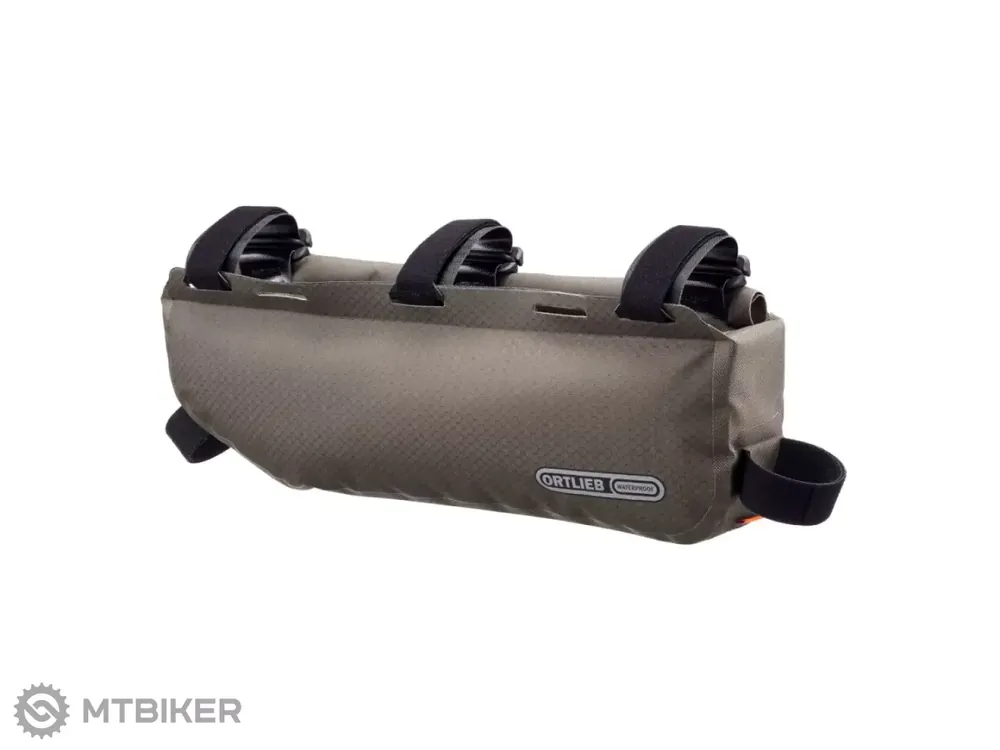 Omezená Nabídka ORTLEB Frame-Pack Toptube RC taška na rám, 3 l, dark sand