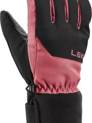 Akční Cena LEKI Bird GTX Junior dětské rukavice, black/rose
