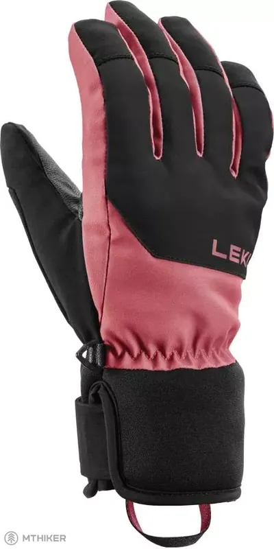 Akční Cena LEKI Bird GTX Junior dětské rukavice, black/rose