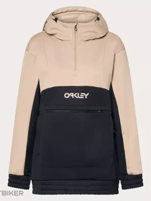 Horká Nabídka Oakley Tnp Nose Grab Softshell Hoodie dámská bunda, humus/blackout
