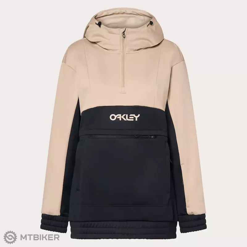 Horká Nabídka Oakley Tnp Nose Grab Softshell Hoodie dámská bunda, humus/blackout
