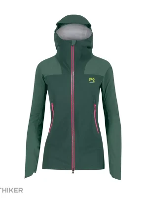Karpos Valsesia Shell dámská bunda, jungle green/duck green Časově Omezené
