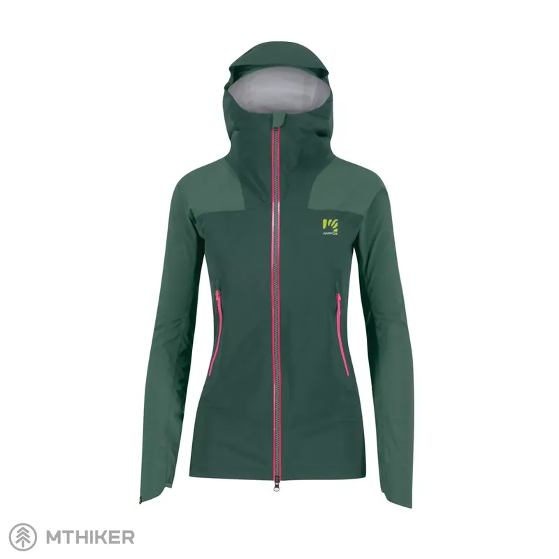Karpos Valsesia Shell dámská bunda, jungle green/duck green Časově Omezené