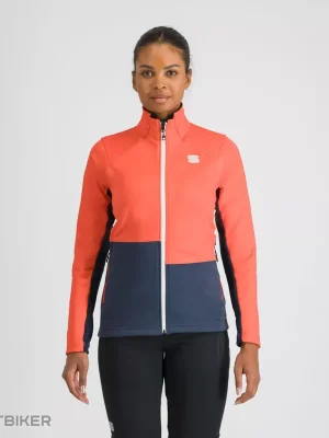 Sportful ENGADIN dámská bunda, pompelmo/galaxy blue Nejlepší Volba