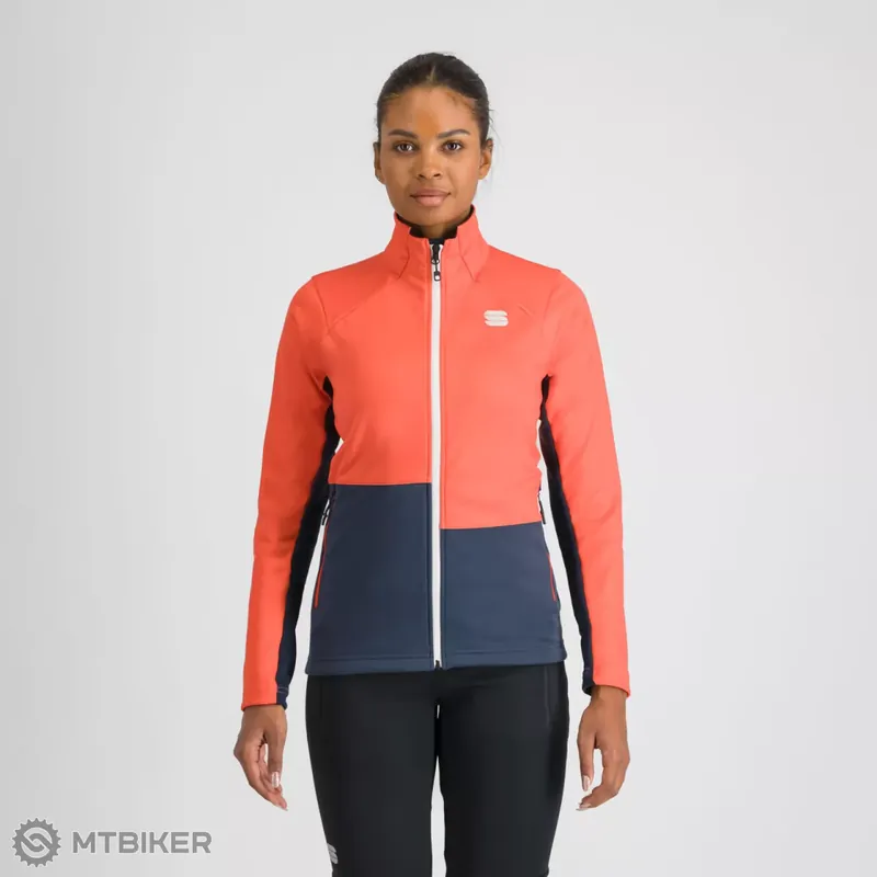 Sportful ENGADIN dámská bunda, pompelmo/galaxy blue Nejlepší Volba