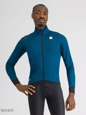 Sportful FIANDRE bunda, teal blue Zlevněný