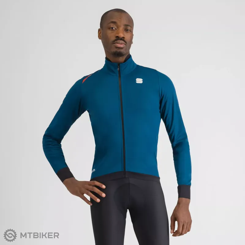 Sportful FIANDRE bunda, teal blue Zlevněný
