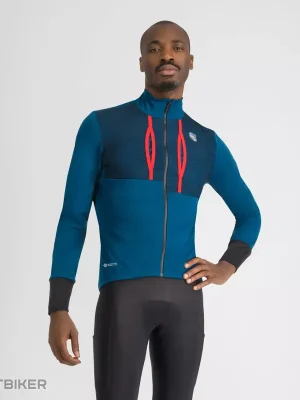 Sportful SUPERGIARA bunda, teal blue Oblíbený