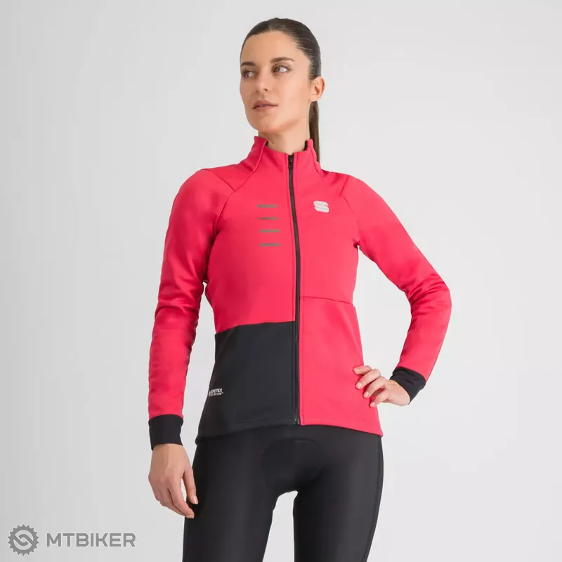 Sportful TEMPO dámská bunda, raspberry Oblíbený