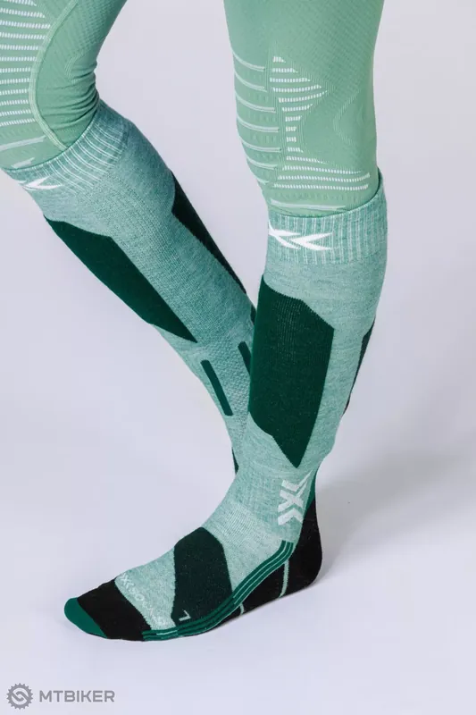 Hit Sezóny X-BIONIC X-SOCKS SKI DISCOVER OTC dámské lyžařské ponožky, zelená