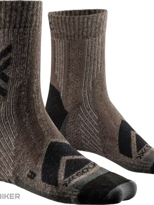 X-BIONIC X-SOCKS HIKE PERFORM MERINO ANKLE ponožky, hnědá Top Prodej