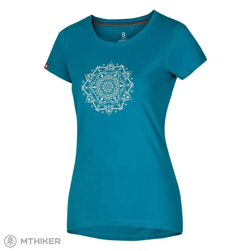 OCÚN Raglan T dámské tričko, blue enamel mandala Horká Nabídka