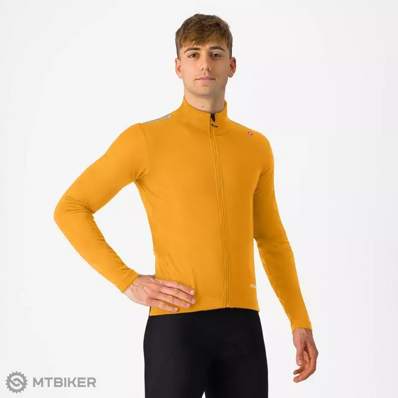 Castelli ESPRESSO AIR bunda, zářivě oranžová Nová Kolekce