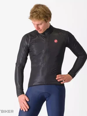 Akční Nabídka Castelli SQUALL SHELL bunda, světle černá