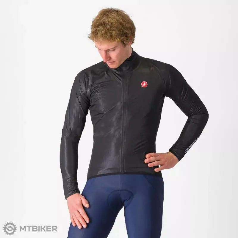Akční Nabídka Castelli SQUALL SHELL bunda, světle černá