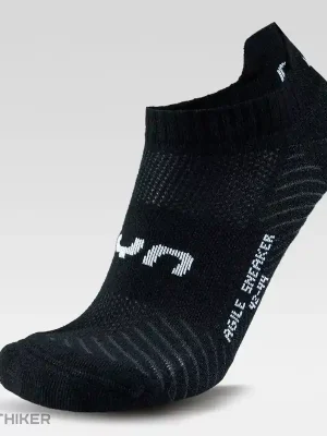 UYN AGILE SNEAKER ponožky, 2 páry, černá Oblíbený