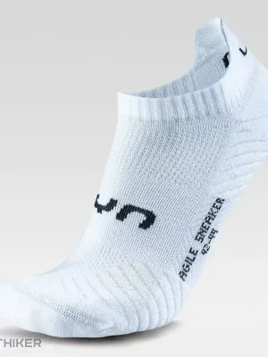 Dokud Zásoby Vydrží UYN AGILE SNEAKER ponožky, 2 páry, bílá