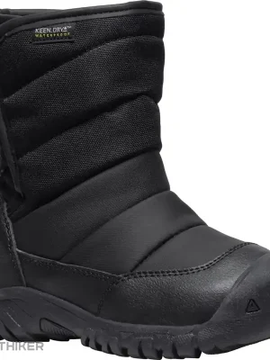 Kup Teď KEEN Puffrider WP dětské boty, black/steel grey