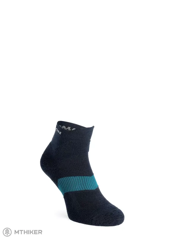 Salomon X ULTRA QUARTER ponožky, carbon/stargazer blue Levný