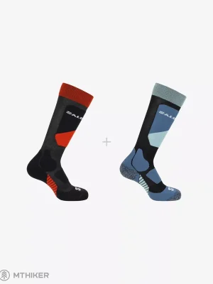Nejlepší Volba Salomon S/ACCESS dětské podkolenky, 2 kusy, black/magnet