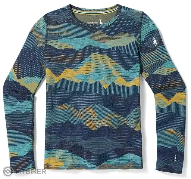 Smartwool Classic Thermal Merino dětské triko, blueberry Značkový