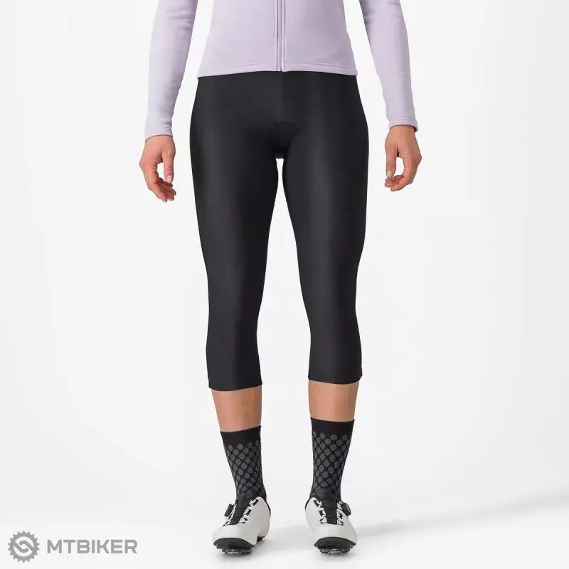 Castelli ENTRATA W 3/4 dámské kalhoty, černá Vrácení Zdarma