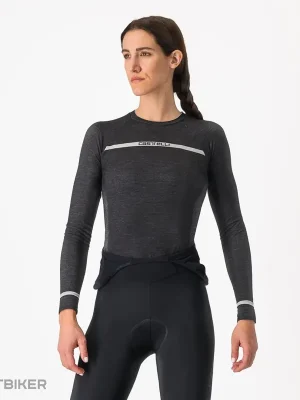 Akční Nabídka Castelli MERINO SEAMLESS W dámské tričko, černá