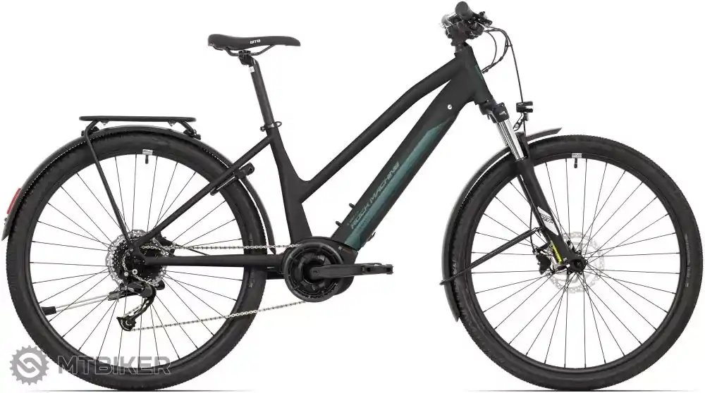 Značkový Rock Machine Torrent e90-29 B Touring Easy Entry 29 elektrokolo, matte black/petrol