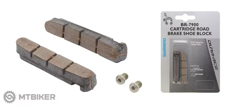 Shimano R55C brzdové gumičky na karbonové ráfky Sezónní Sleva