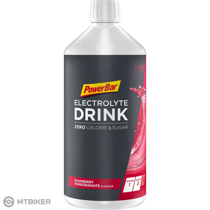PowerBar elektrolytový sirup malina, 1 l, granátové jablko Akční Cena