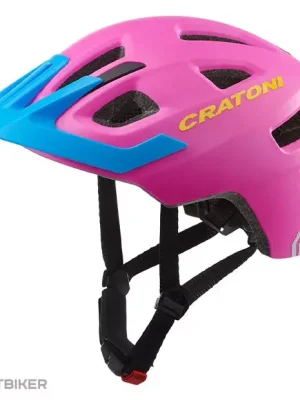 CRATONI Maxster Pro, dětská přilba, růžová/modrá Akce